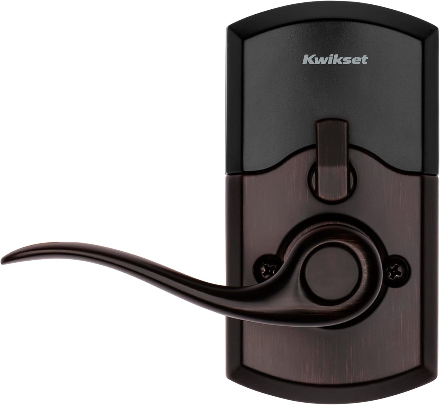 Kwikset 917TNL-11PS Smartcode Keypad Electronic with Tustin Lever Smartkey with 6AL Latch and RCS Strike Venetian Bronze Finish