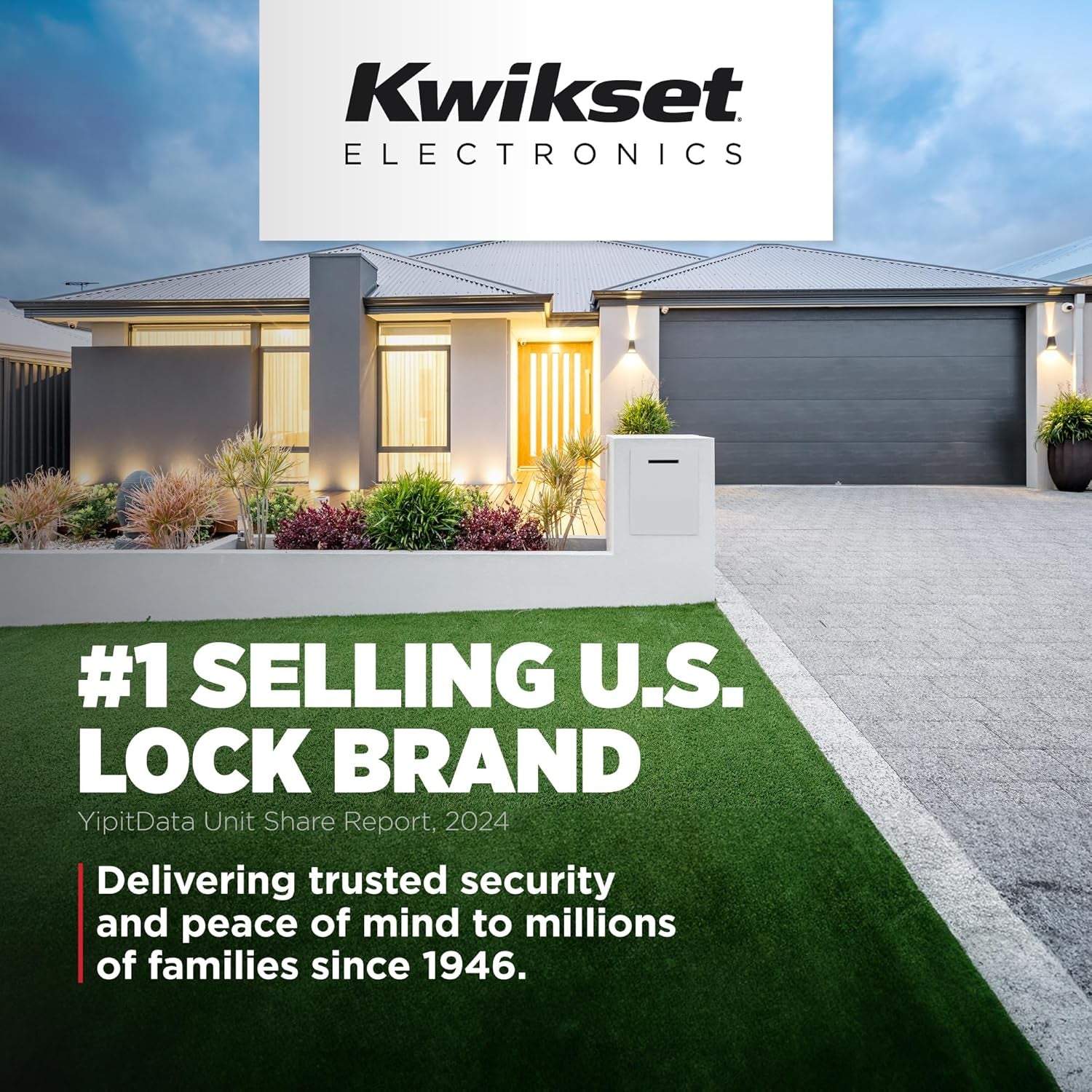 Kwikset 917TNL-11PS Smartcode Keypad Electronic with Tustin Lever Smartkey with 6AL Latch and RCS Strike Venetian Bronze Finish