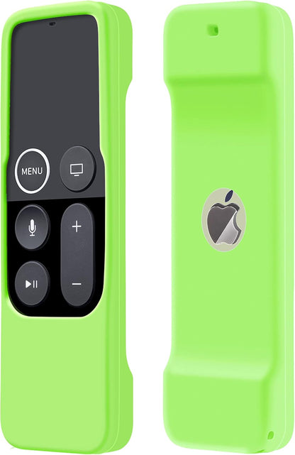 Case Compatible with Apple TV 4K/ 4Th Gen Remote Chartreuse | Light Light Weight Anti-Slip Shock Proof Silicone Cover for Controller for Apple TV Siri Remote