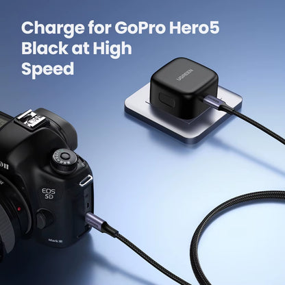 100W USB Type C to USB C Cable for Iphone 17 16 Macbook Ipad Samsung Poco PD Fast Charging Charger Cord 5A E-Marker Chip
