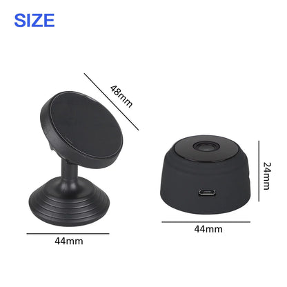 SZDUDU Mini Wireless Security Camera, Full HD 720P Portable Small HD Nanny Cam with Night Vision, Video Record and Motion Detection for Home Car Drone Office and Outdoor Use