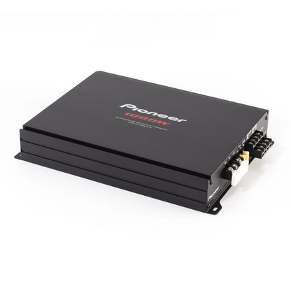 GM-E360X4 4-Channel Bridgeable Car Amplifier, 1000W Max Power, HPF/LPF & Bass Boost