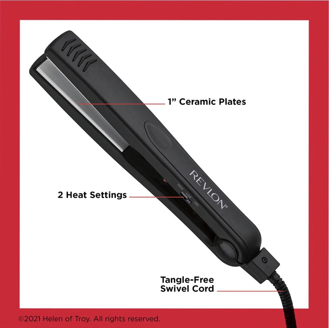 Plancha De Pelo Profesional Planchas Profesionales Para Cabello Ceramica Revlon