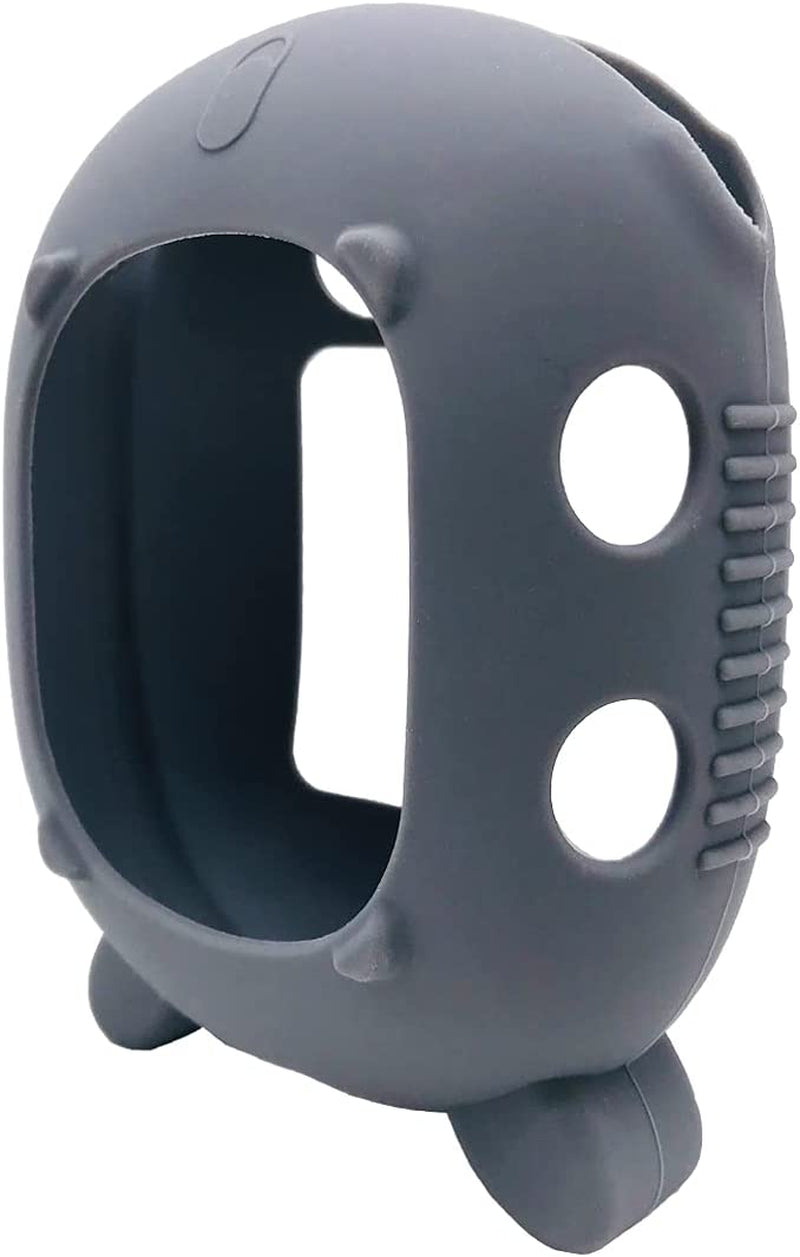 Silicone Cover Case for JBL Clip 4 Portable Bluetooth Speaker | Protective Carrying Case for JBL Clip 4 Portable Bluetooth Speaker Stand up Holder (Grey)