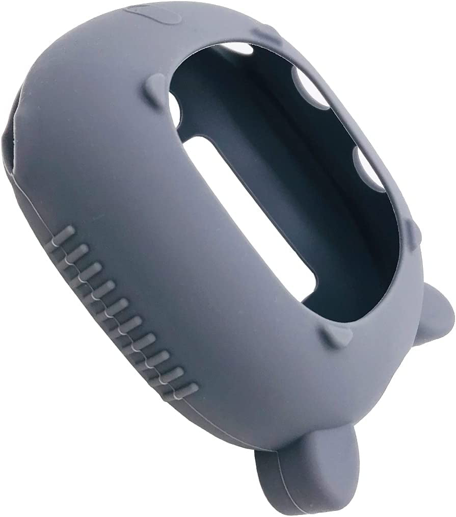 Silicone Cover Case for JBL Clip 4 Portable Bluetooth Speaker | Protective Carrying Case for JBL Clip 4 Portable Bluetooth Speaker Stand up Holder (Grey)