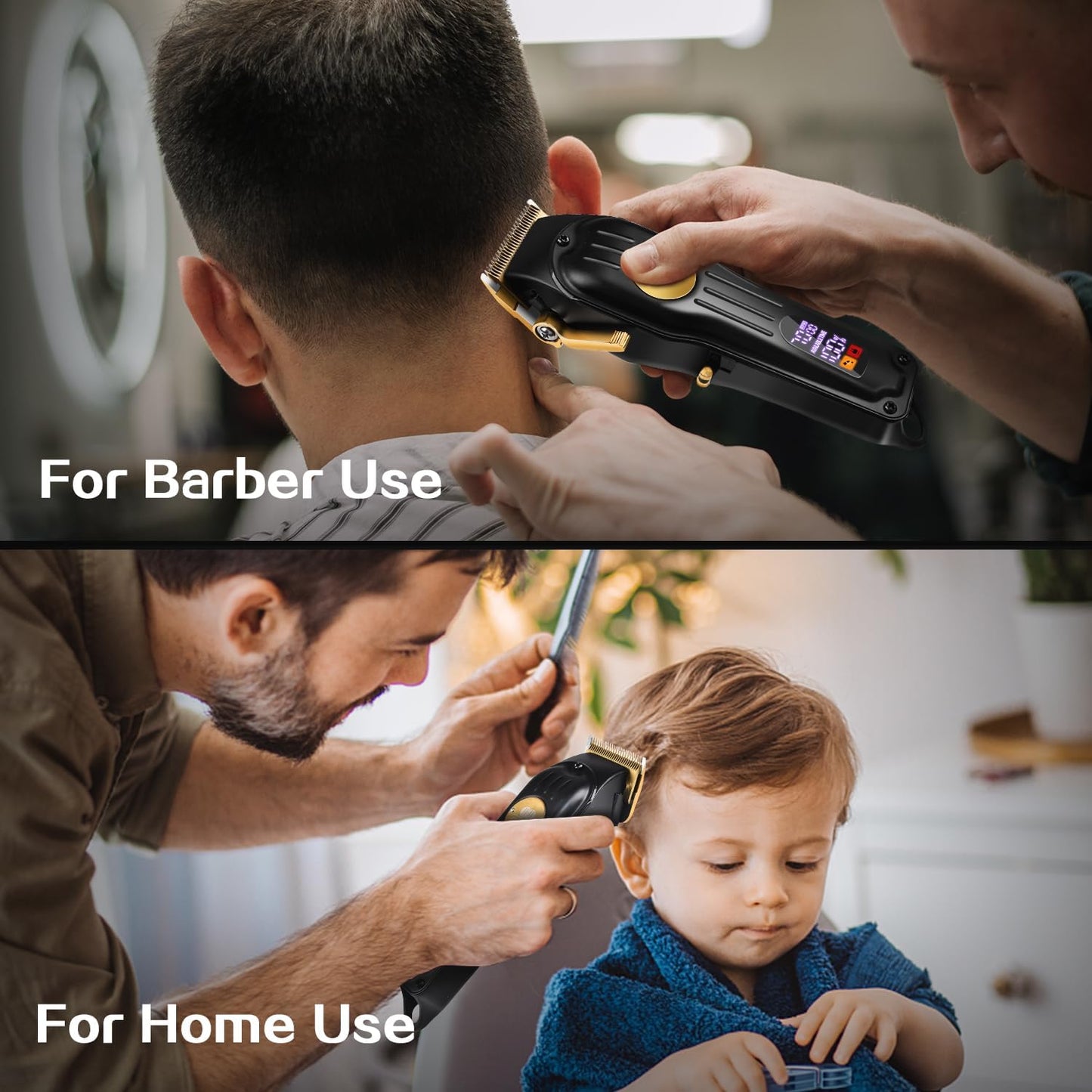 LUJO BARBERO Maquina De Cortar Cabello Recortadora Recortar Kit Pelo Corte PRO