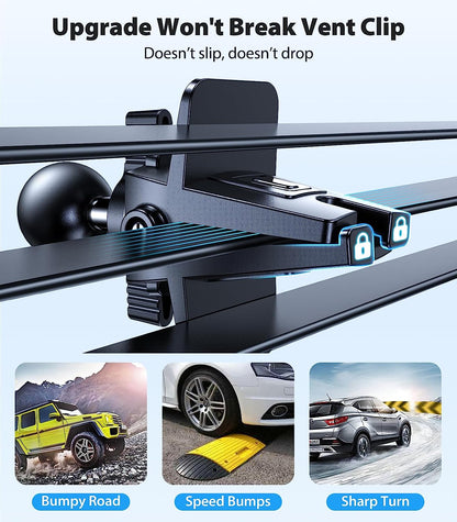 for Magsafe Car Mount [Upgraded Strongest Magnet Power] Magnetic Phone Holder for Car Vent 360 Adjustable Magnetic Car Phone Holder Mount for Iphone 17 Pro Max 16 15 14 13 12 plus Mini