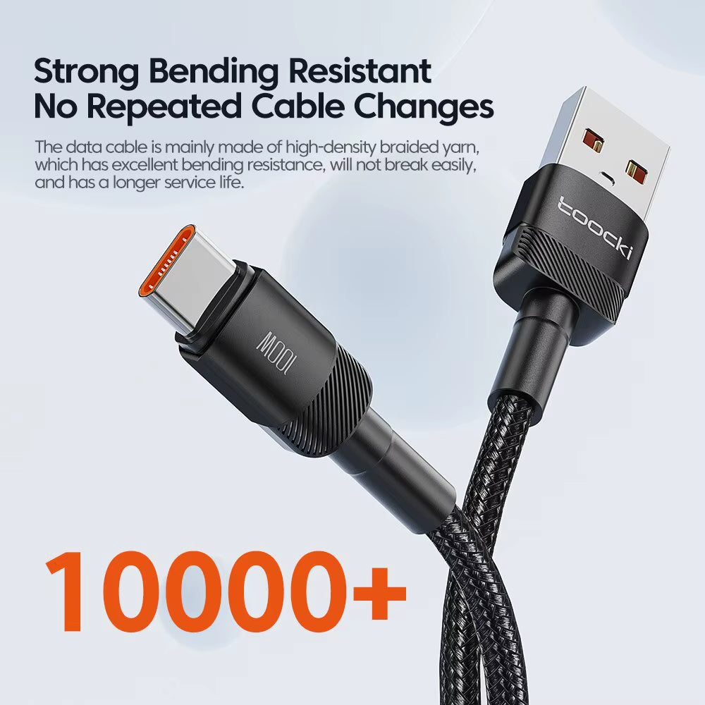 USB Type C Cable Fast Charging USB C Charger Cord for Iphone 15 14 13 12 11 Huawei P40 P30 Realme Oppo Oneplus Power Bank