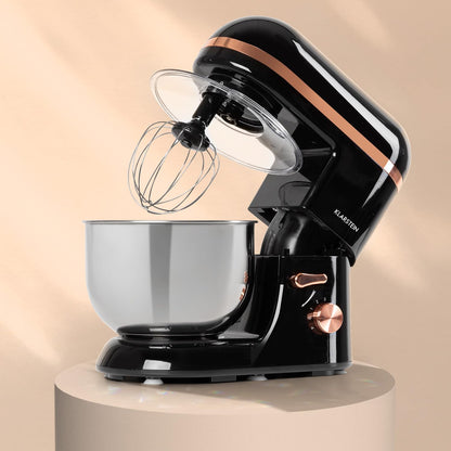 Bella Elegance Electric Stand Mixer, Grinder, Meat Mixer, Food Mixer, Dough Blender, Beater, 1.3-Gallon Stainless Steel Bowl, Easy Cleaning, 650W, 6 Speed Levels