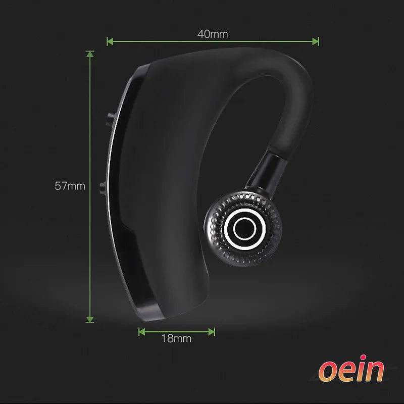 Single Digital Display Wireless Bluetooth Headset General Business Noise Reduction 5.0 Bluetooth Headset with Microphone Headset